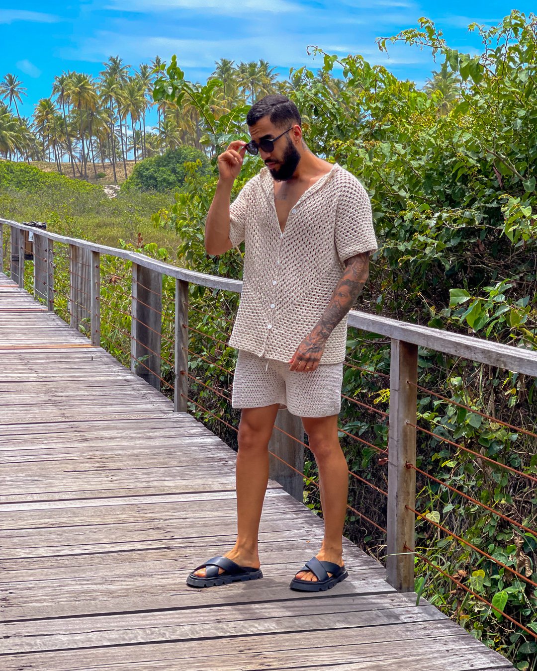 Camisa de Crochê • Grécia