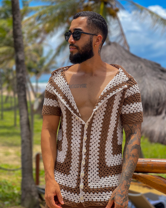 Camisa de Crochê • Marrocos
