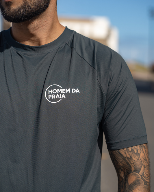 Camisa Fitness • Eclipse (Cinza Chumbo)