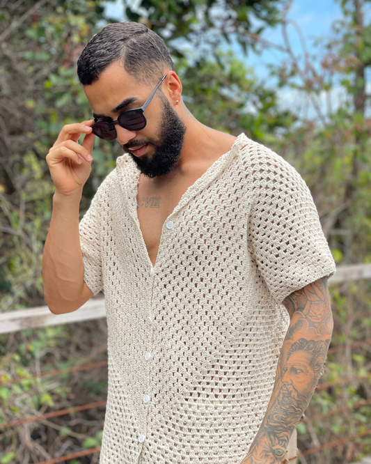 Camisa de Crochê • Grécia