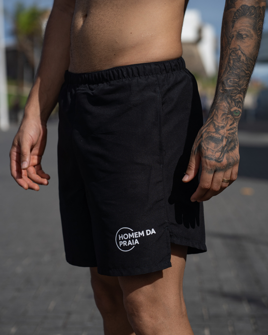 Bermuda Fitness • Sombra Total (Preta)